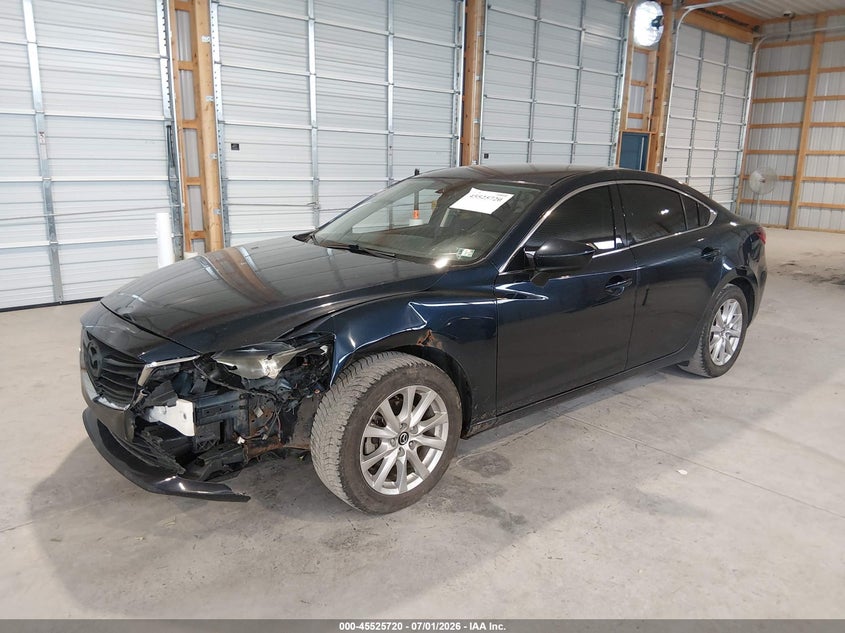 2015 Mazda 6 VIN JM1GJ1U68F1176037 IAAI salvage auction — LEFT SIDE, Salvage (Pennsylvania), sold $875 on 2026-07-22 (photo 2)
