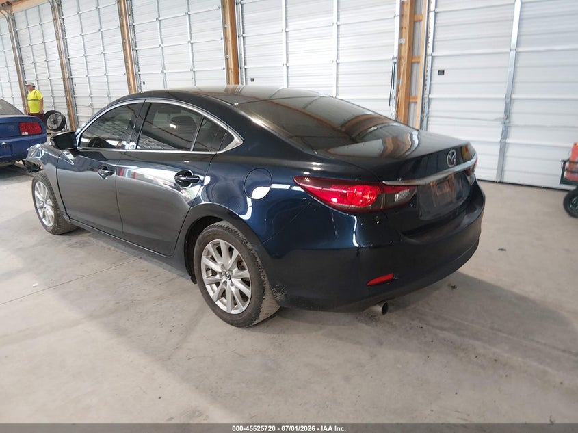 2015 Mazda 6 VIN JM1GJ1U68F1176037 IAAI salvage auction — LEFT SIDE, Salvage (Pennsylvania), sold $875 on 2026-07-22 (photo 3)
