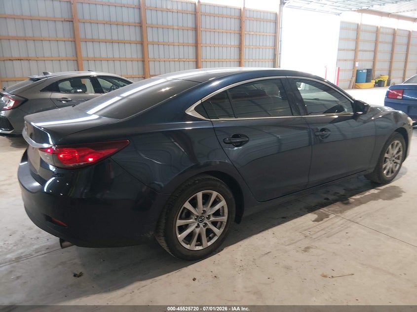2015 Mazda 6 VIN JM1GJ1U68F1176037 IAAI salvage auction — LEFT SIDE, Salvage (Pennsylvania), sold $875 on 2026-07-22 (photo 4)