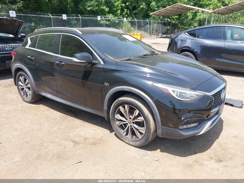 2017 Infiniti Qx30 VIN SJKCH5CR4HA033969 IAAI salvage auction — NORMAL WEAR, Clear (Maryland), sold $2,275 on 2026-07-07 (photo 1)