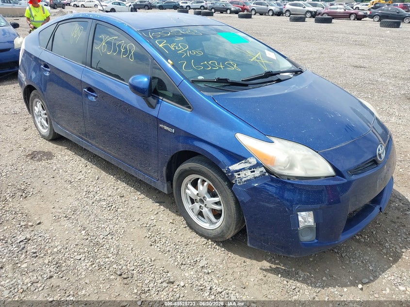 2010 Toyota Prius VIN JTDKN3DU5A0145948 IAAI salvage auction — FRONT & REAR, Bill Of Sale (New York), sold $600 on 2026-07-14 (photo 1)