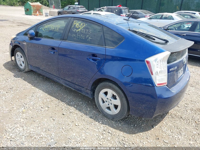 2010 Toyota Prius VIN JTDKN3DU5A0145948 IAAI salvage auction — FRONT & REAR, Bill Of Sale (New York), sold $600 on 2026-07-14 (photo 3)