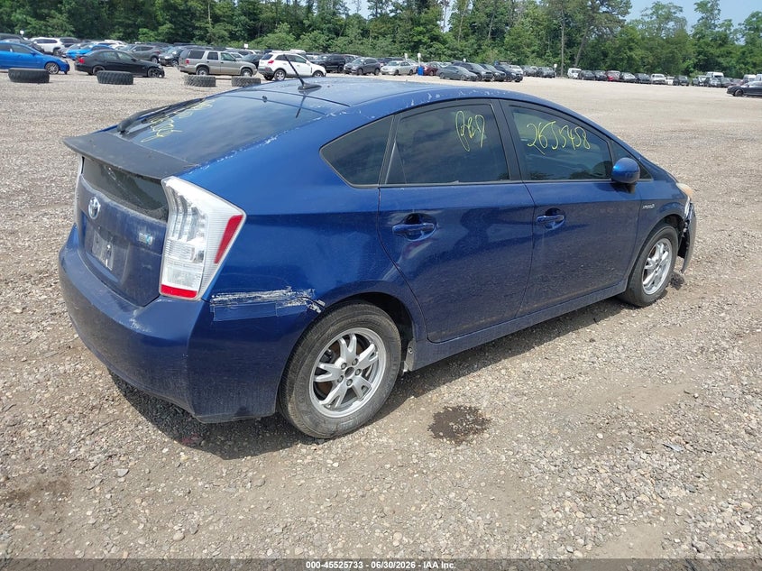 2010 Toyota Prius VIN JTDKN3DU5A0145948 IAAI salvage auction — FRONT & REAR, Bill Of Sale (New York), sold $600 on 2026-07-14 (photo 4)