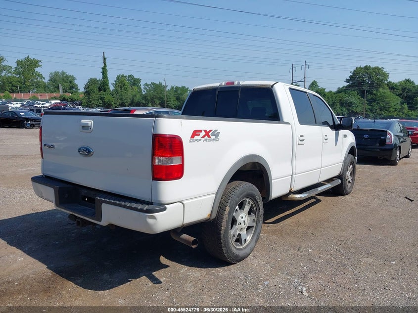 2008 Ford F-150 VIN 1FTPW14518FA12966 IAAI salvage auction — NORMAL WEAR, Clear (Pennsylvania), sold $1,425 on 2026-07-22 (photo 4)