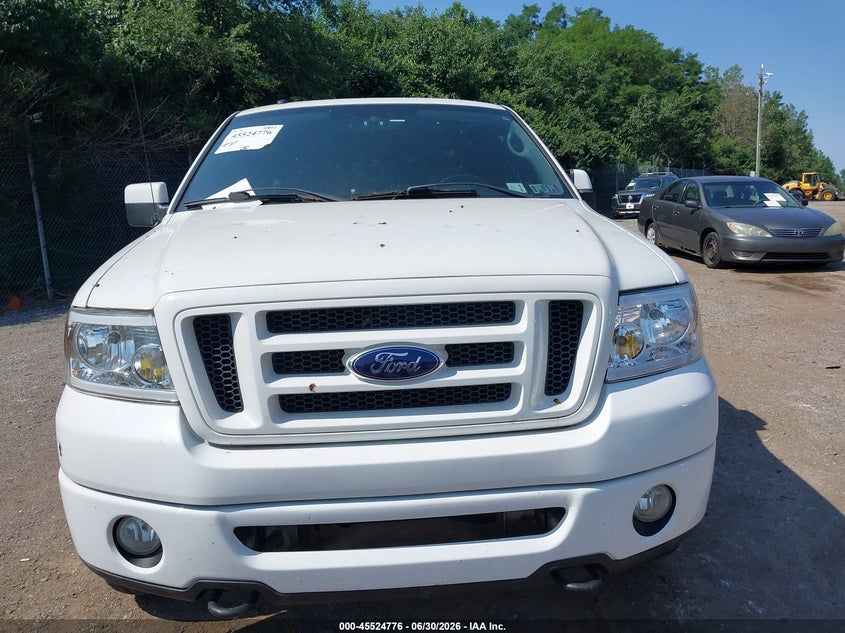 2008 Ford F-150 VIN 1FTPW14518FA12966 IAAI salvage auction — NORMAL WEAR, Clear (Pennsylvania), sold $1,425 on 2026-07-22 (photo 6)