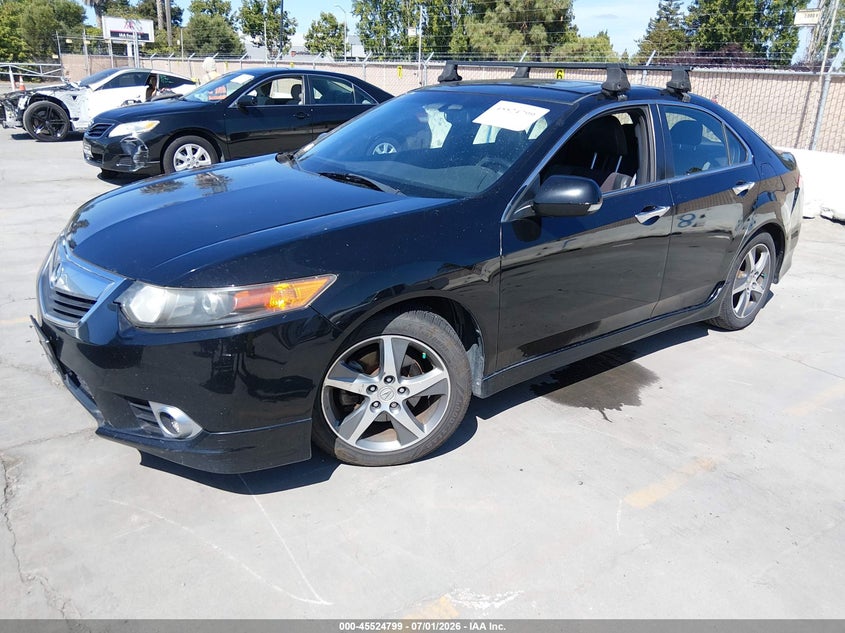 2012 Acura Tsx VIN JH4CU2E86CC005295 IAAI salvage auction — NORMAL WEAR, Clear - Dealer Only (California), sold $1,650 on 2026-07-13 (photo 2)