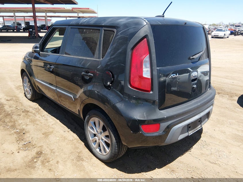 2013 Kia Soul VIN KNDJT2A69D7495595 IAAI salvage auction — NORMAL WEAR, Clear-Dealer Only (Arizona), sold $1,100 on 2026-07-07 (photo 3)