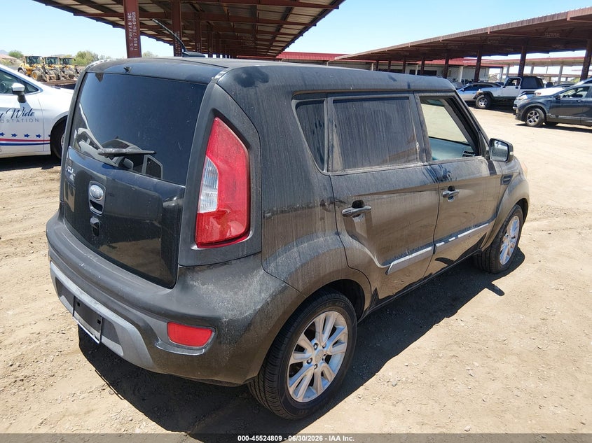 2013 Kia Soul VIN KNDJT2A69D7495595 IAAI salvage auction — NORMAL WEAR, Clear-Dealer Only (Arizona), sold $1,100 on 2026-07-07 (photo 4)