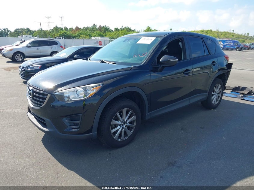 2016 Mazda Cx-5 VIN JM3KE2BY4G0667891 IAAI salvage auction — REAR END, Salvage Title, sold $1,800 on 2026-07-23 (photo 2)