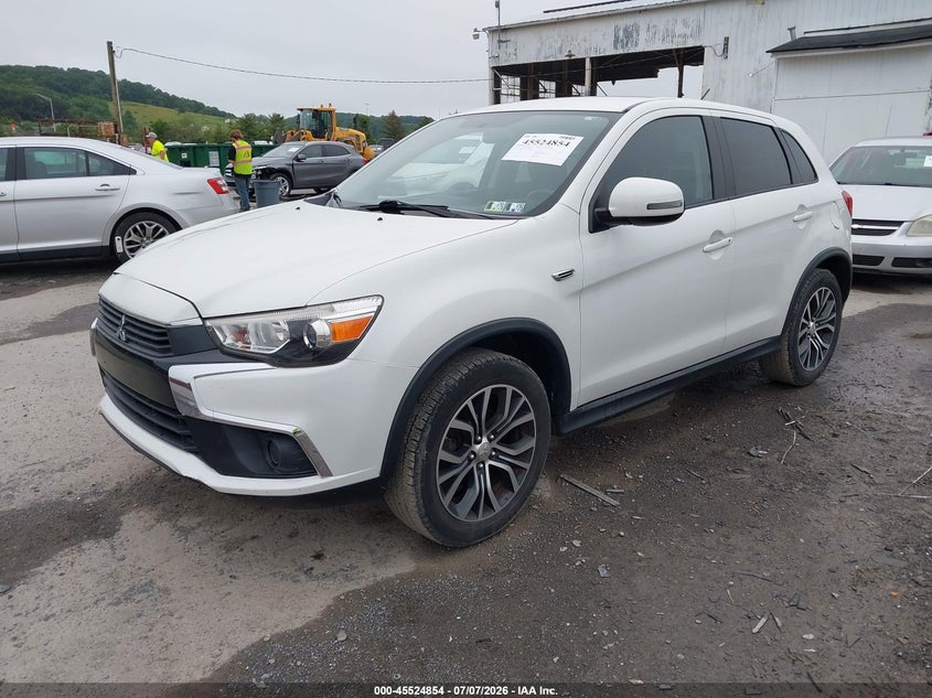 2016 Mitsubishi Outlander VIN JA4AR3AW5GZ023546 IAAI salvage auction — NORMAL WEAR, Clear (Pennsylvania), sold $550 on 2026-07-15 (photo 2)