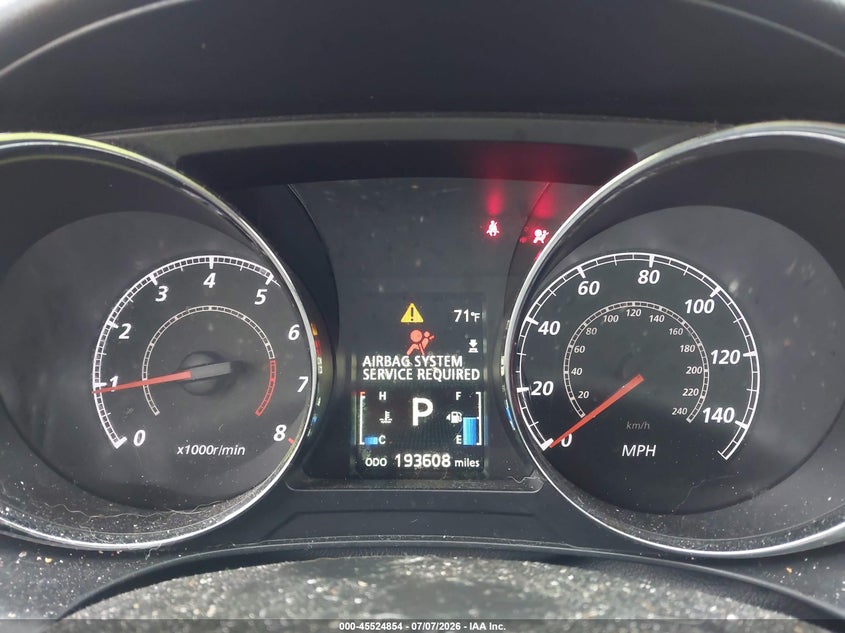 2016 Mitsubishi Outlander VIN JA4AR3AW5GZ023546 IAAI salvage auction — NORMAL WEAR, Clear (Pennsylvania), sold $550 on 2026-07-15 (photo 7)