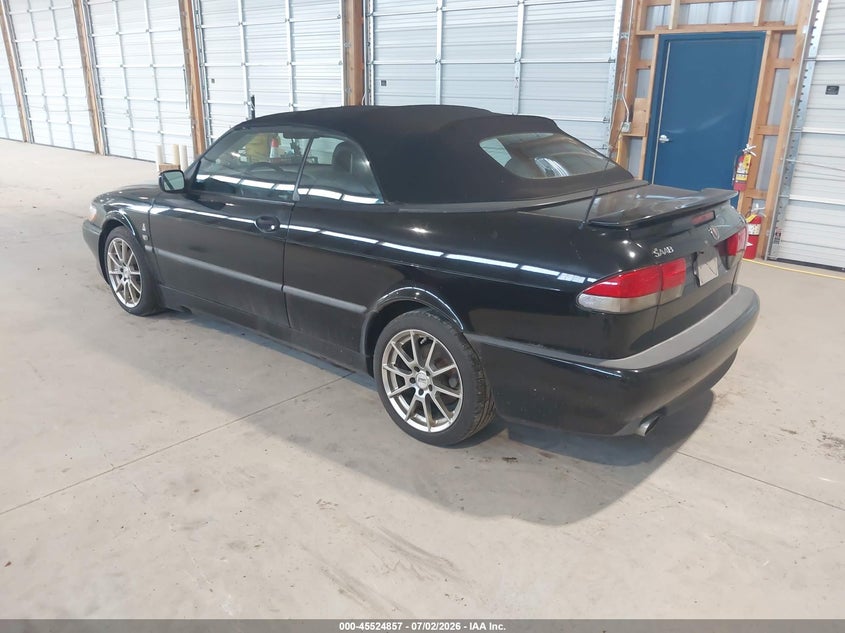 2000 Saab 9-3 VIN YS3DP75G6Y7007476 IAAI salvage auction — NORMAL WEAR, Clear (Pennsylvania), sold $250 on 2026-07-08 (photo 3)