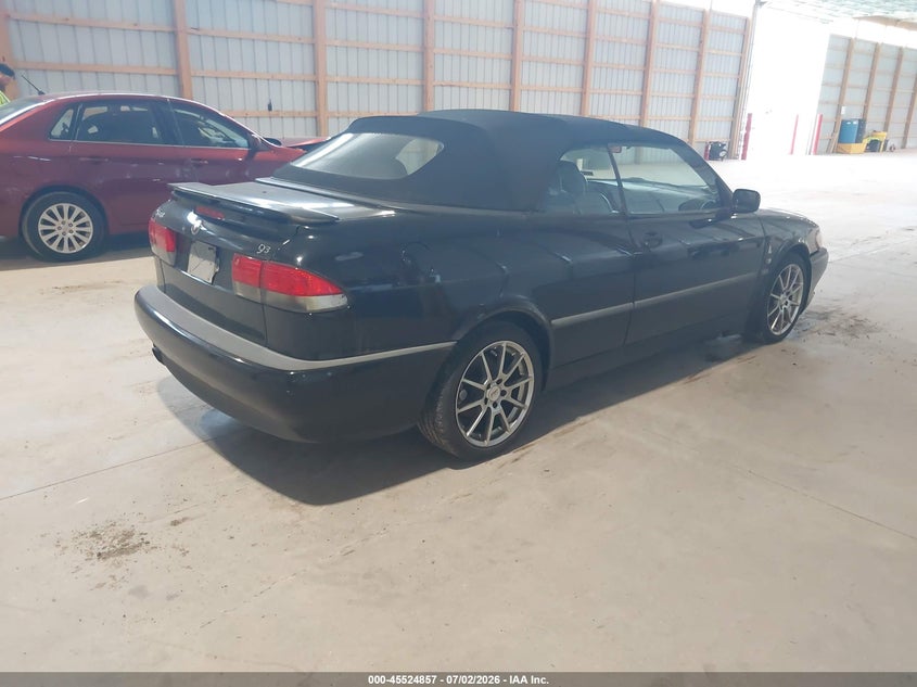 2000 Saab 9-3 VIN YS3DP75G6Y7007476 IAAI salvage auction — NORMAL WEAR, Clear (Pennsylvania), sold $250 on 2026-07-08 (photo 4)