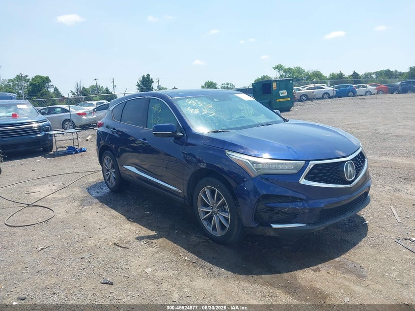 2020 Acura Rdx VIN 5J8TC1H5XLL000280 — IAAI salvage auction photo