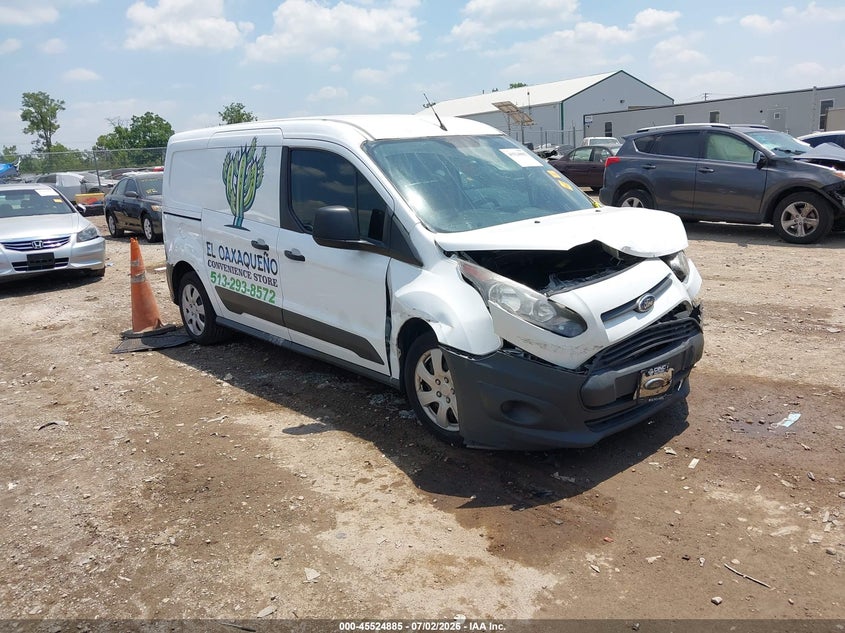 2015 Ford Transit VIN NM0LS7EX1F1202805 IAAI salvage auction — FRONT END, Salvage (Ohio), sold $25 on 2026-07-30 (photo 1)