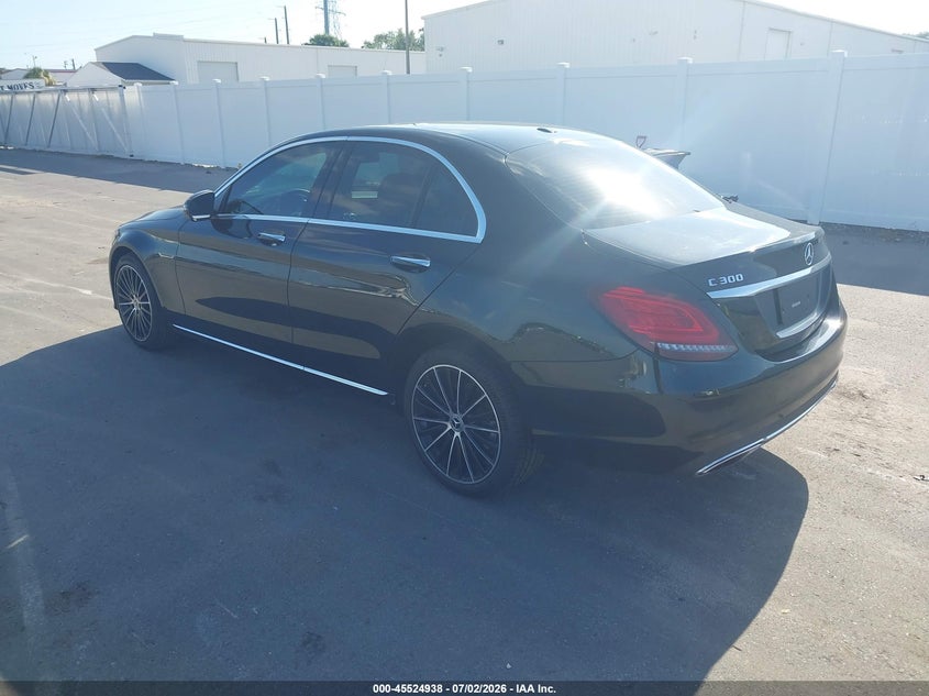 2019 Mercedes-benz C-klasse VIN 55SWF8DB2KU318322 IAAI salvage auction — FRONT END, Rebuildable (Florida), sold $8,300 on 2026-07-29 (photo 3)