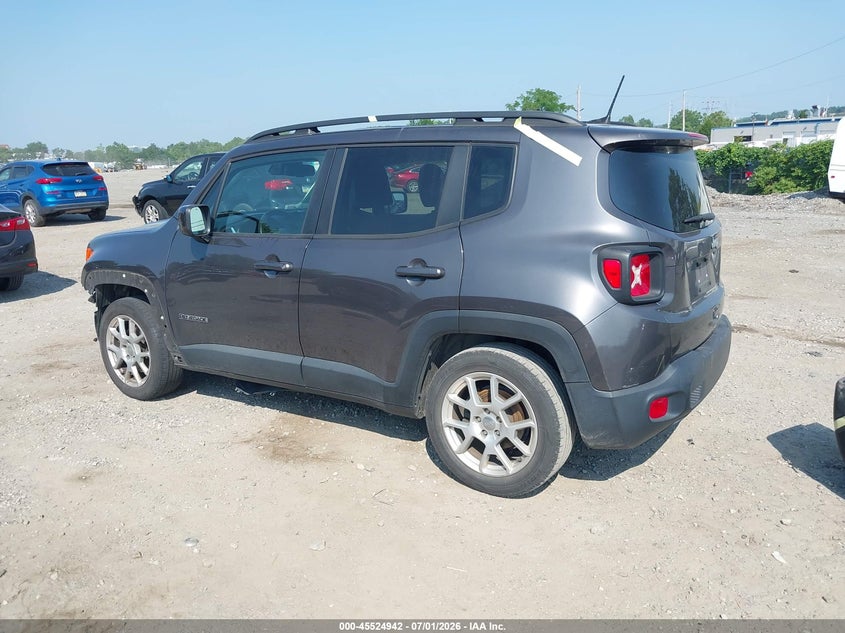 2020 Jeep Renegade VIN ZACNJABB9LPL20887 IAAI salvage auction — FRONT & REAR, Salvage (Pennsylvania), sold $975 on 2026-08-21 (photo 3)