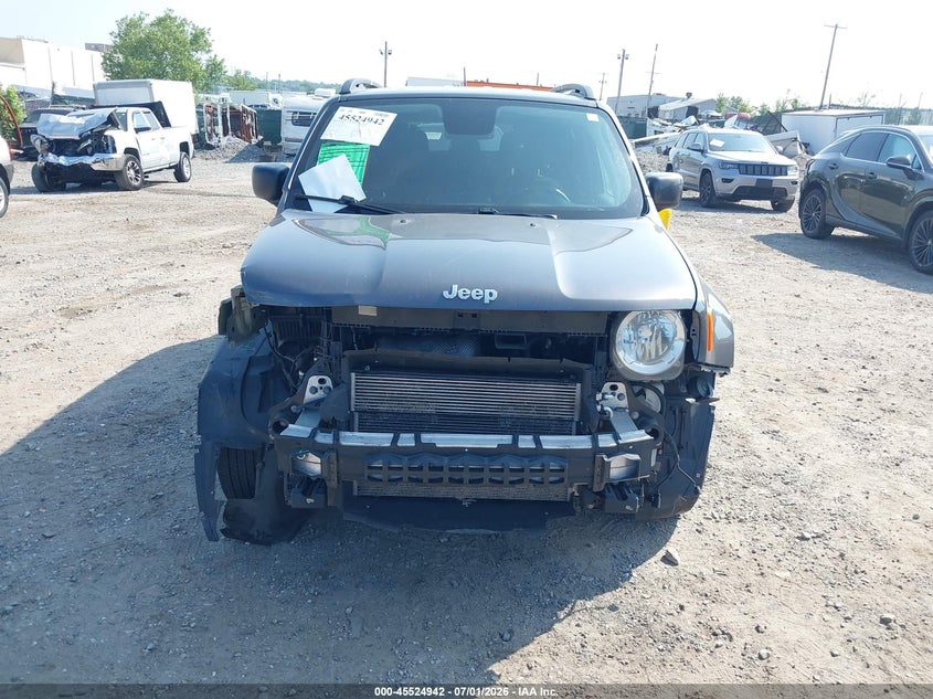 2020 Jeep Renegade VIN ZACNJABB9LPL20887 IAAI salvage auction — FRONT & REAR, Salvage (Pennsylvania), sold $975 on 2026-08-21 (photo 6)