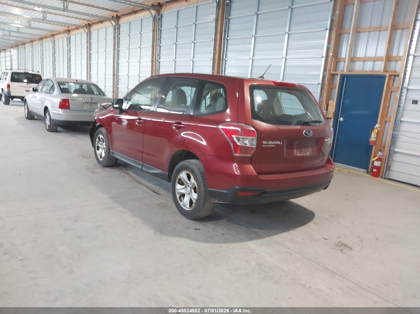 2014 Subaru Forester VIN JF2SJAACXEH515795 IAAI salvage auction — LEFT FRONT, Salvage Title, sold $675 on 2026-07-22 (photo 3)