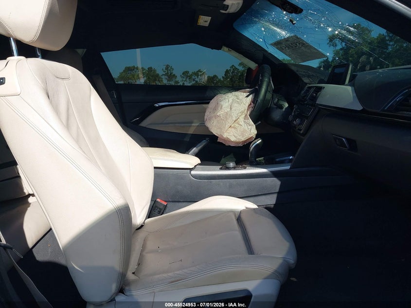 2015 BMW 4er VIN WBA3N3C54FK233266 IAAI salvage auction — FRONT END, Salvage Title, sold $600 on 2026-08-15 (photo 5)