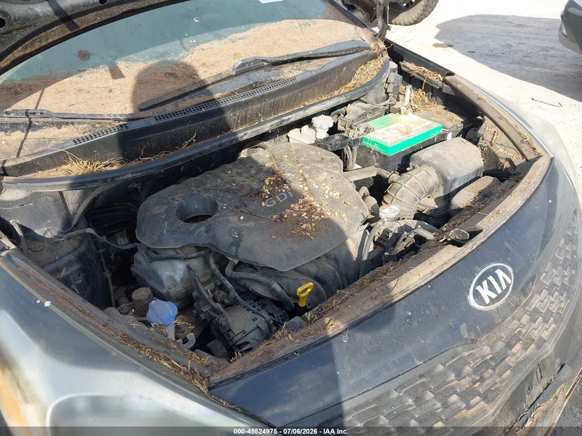 2014 Kia Rio VIN KNADM4A30E6399046 IAAI salvage auction — NORMAL WEAR, Clear (Illinois), sold $225 on 2026-07-29 (photo 6)