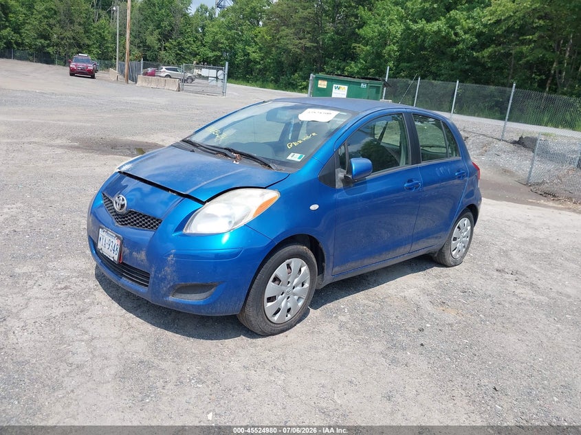 2009 Toyota Yaris VIN JTDKT903595225190 IAAI salvage auction — NORMAL WEAR, Clear (Virginia), sold $2,150 on 2026-07-15 (photo 2)
