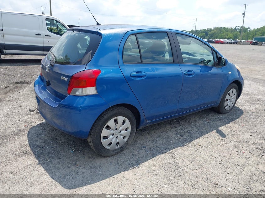 2009 Toyota Yaris VIN JTDKT903595225190 IAAI salvage auction — NORMAL WEAR, Clear (Virginia), sold $2,150 on 2026-07-15 (photo 4)