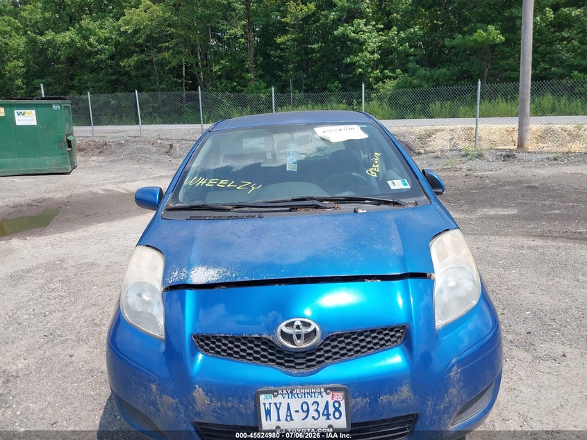 2009 Toyota Yaris VIN JTDKT903595225190 IAAI salvage auction — NORMAL WEAR, Clear (Virginia), sold $2,150 on 2026-07-15 (photo 6)