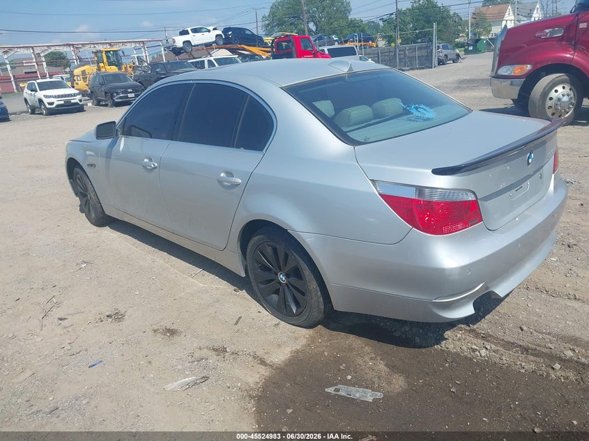 2007 BMW 5 series VIN WBANB53557CP06083 IAAI salvage auction — STRIPPED, Original (Ohio), sold $100 on 2026-07-15 (photo 3)