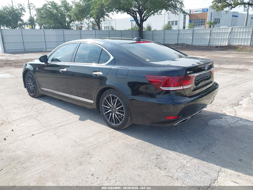 2014 Lexus Ls VIN JTHBL5EF6E5125216 IAAI salvage auction — NORMAL WEAR, Clear (Florida), sold $5,525 on 2026-07-15 (photo 3)