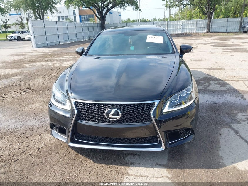 2014 Lexus Ls VIN JTHBL5EF6E5125216 IAAI salvage auction — NORMAL WEAR, Clear (Florida), sold $5,525 on 2026-07-15 (photo 6)