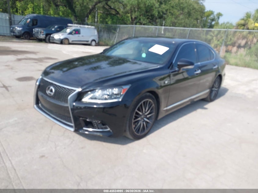 2014 Lexus Ls VIN JTHBL5EF6E5125216 IAAI salvage auction — NORMAL WEAR, Clear (Florida), sold $5,525 on 2026-07-15 (photo 2)
