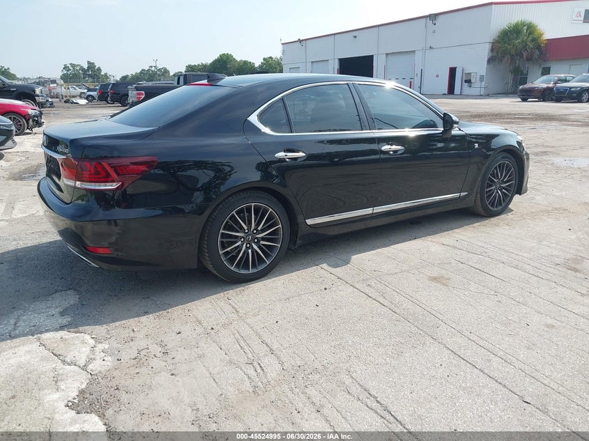 2014 Lexus Ls VIN JTHBL5EF6E5125216 IAAI salvage auction — NORMAL WEAR, Clear (Florida), sold $5,525 on 2026-07-15 (photo 4)