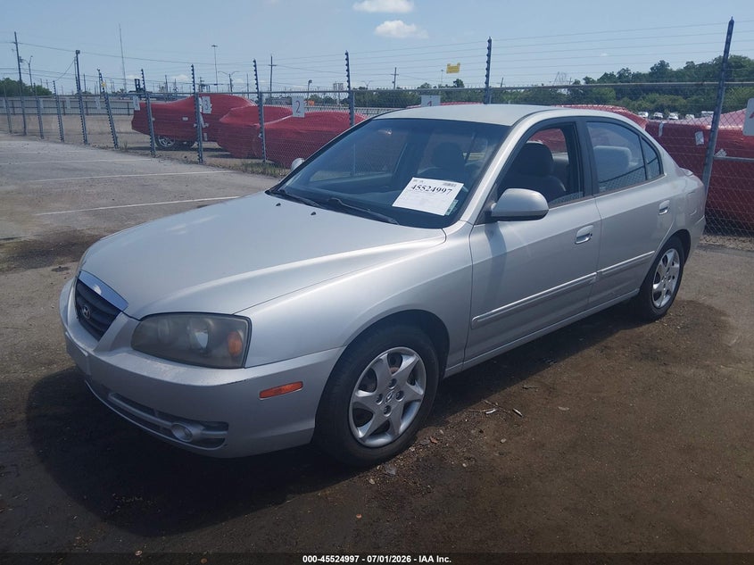 2006 Hyundai Elantra VIN KMHDN46D36U370876 IAAI salvage auction — NORMAL WEAR, Clear (Louisiana), sold $600 on 2026-07-29 (photo 2)
