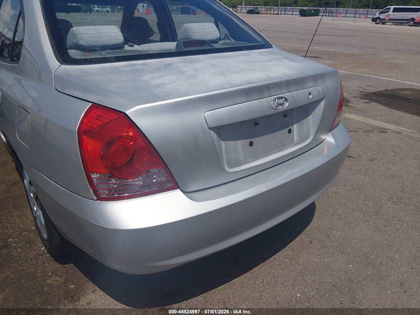 2006 Hyundai Elantra VIN KMHDN46D36U370876 IAAI salvage auction — NORMAL WEAR, Clear (Louisiana), sold $600 on 2026-07-29 (photo 6)