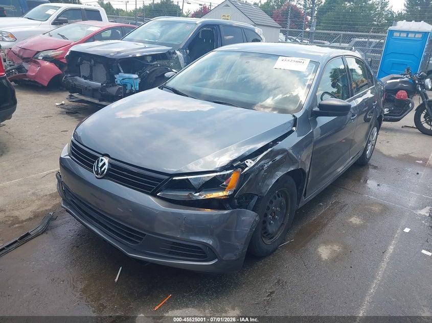 2014 Volkswagen Jetta VIN 3VW2K7AJ2EM232328 IAAI salvage auction — LEFT FRONT, Salvage Title, sold $1,350 on 2026-07-19 (photo 2)