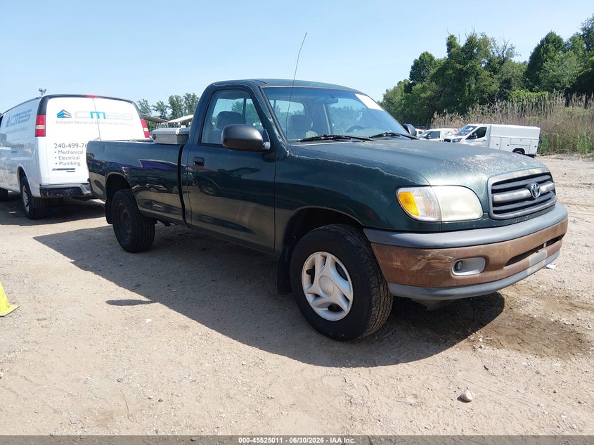 2001 Toyota Tundra VIN 5TBJN32101S210960 IAAI salvage auction — NORMAL WEAR, Clear (Maryland), sold $2,450 on 2026-07-09 (photo 1)