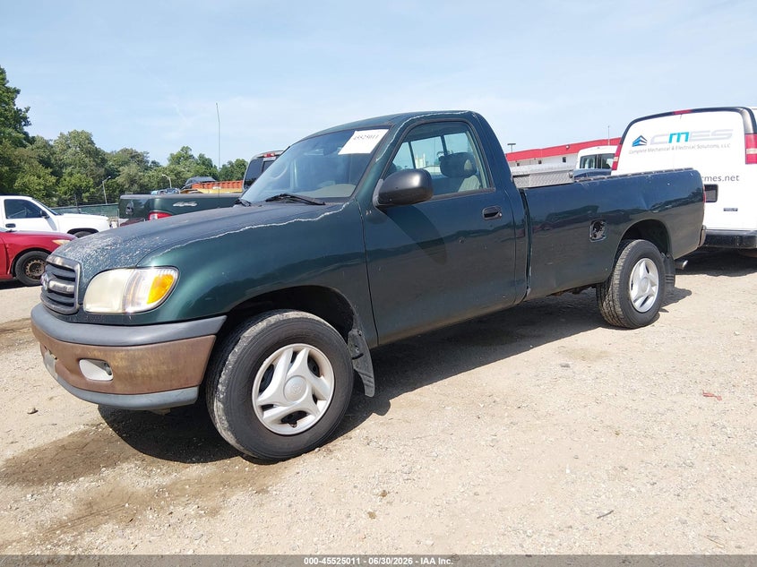 2001 Toyota Tundra VIN 5TBJN32101S210960 IAAI salvage auction — NORMAL WEAR, Clear (Maryland), sold $2,450 on 2026-07-09 (photo 2)