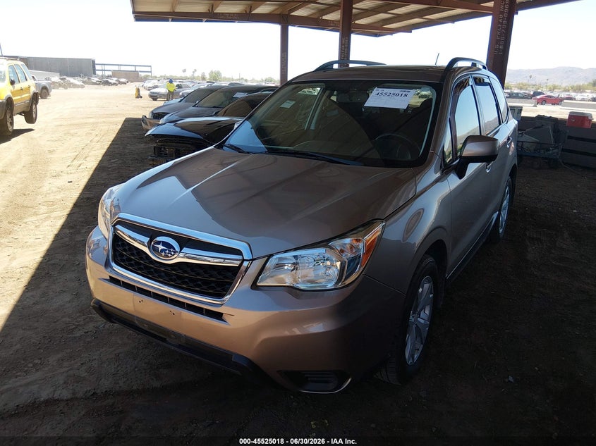 2015 Subaru Forester VIN JF2SJADC1FH805419 IAAI salvage auction — NORMAL WEAR, Clear-Dealer Only (Arizona), sold $1,700 on 2026-07-28 (photo 6)
