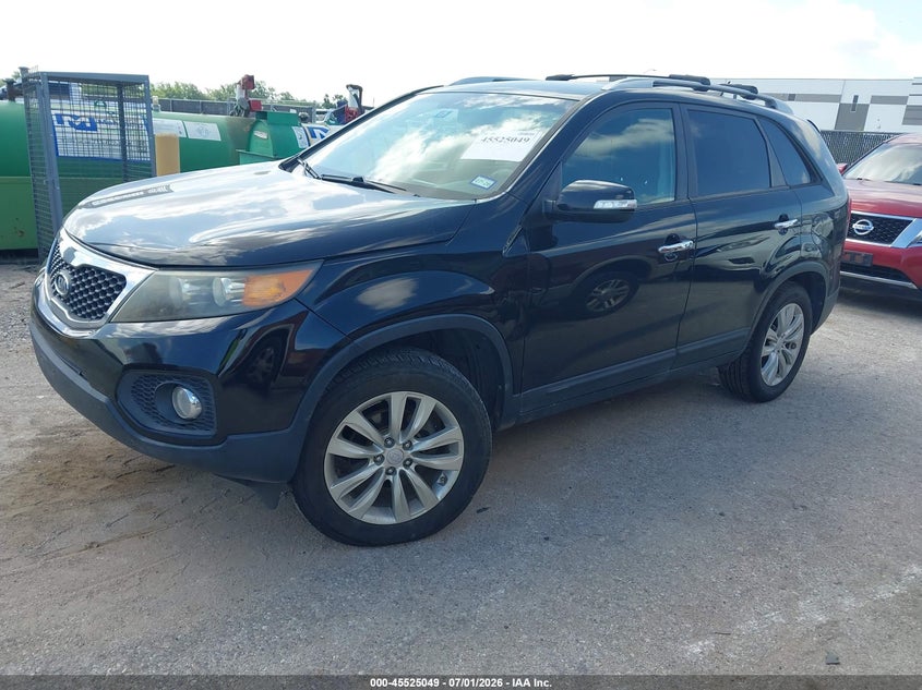 2011 Kia Sorento VIN 5XYKU4A1XBG181925 IAAI salvage auction — NORMAL WEAR, Original (Texas), sold $1,100 on 2026-07-14 (photo 2)