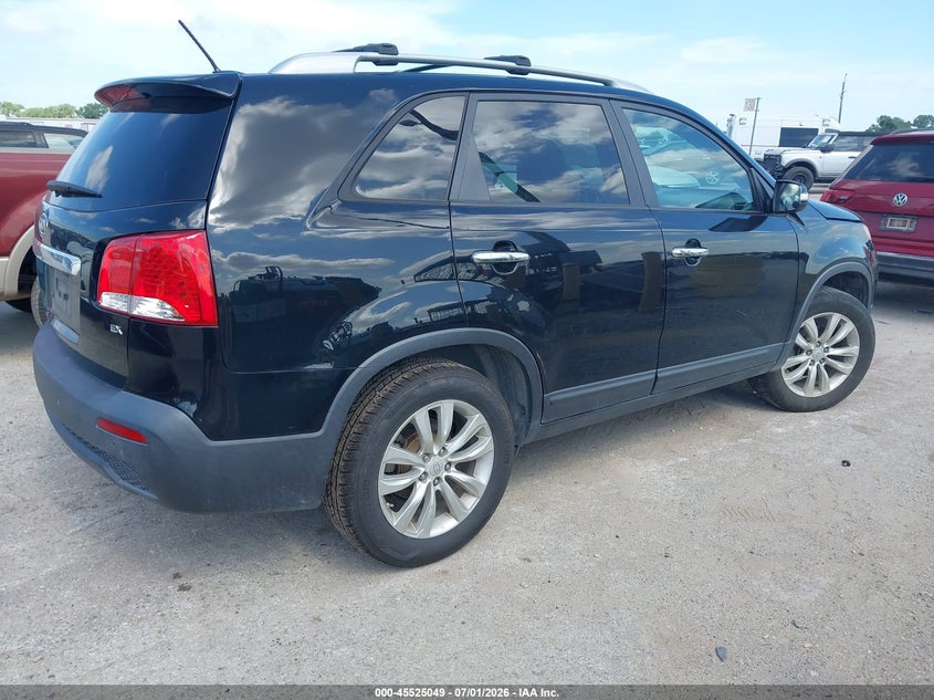 2011 Kia Sorento VIN 5XYKU4A1XBG181925 IAAI salvage auction — NORMAL WEAR, Original (Texas), sold $1,100 on 2026-07-14 (photo 4)