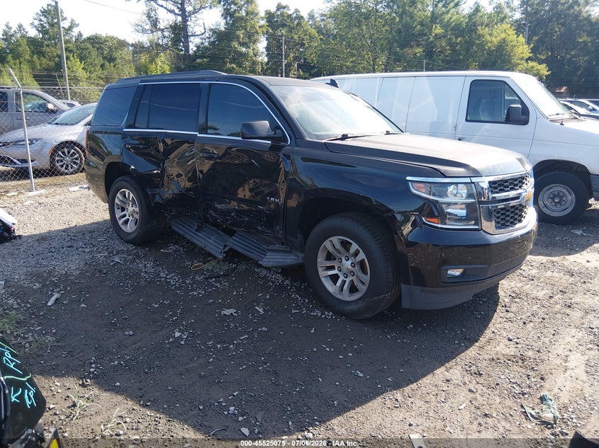 2015 Chevrolet Tahoe VIN 1GNSCBKC3FR706488 IAAI salvage auction — RIGHT SIDE, Salvage (South Carolina), sold $3,400 on 2026-08-03 (photo 1)