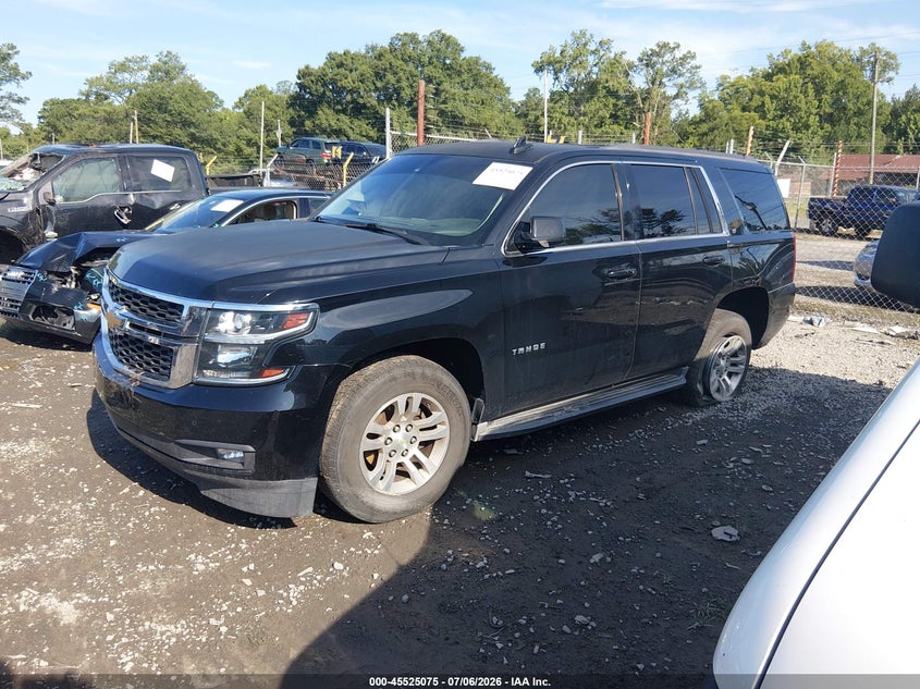 2015 Chevrolet Tahoe VIN 1GNSCBKC3FR706488 IAAI salvage auction — RIGHT SIDE, Salvage (South Carolina), sold $3,400 on 2026-08-03 (photo 2)