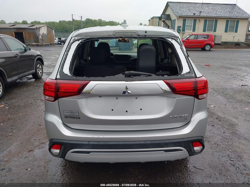 2019 Mitsubishi Outlander VIN JA4AZ3A35KZ043519 IAAI salvage auction — REAR END, Salvage Title, sold $3,550 on 2026-08-02 (photo 6)