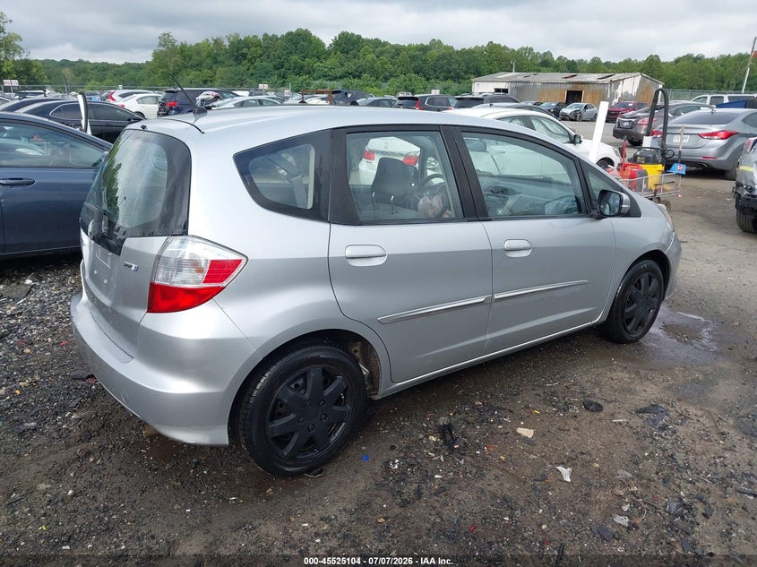 2013 Honda Fit VIN JHMGE8H39DC032509 IAAI salvage auction — REAR END, Clear (Virginia), sold $1,350 on 2026-07-27 (photo 4)