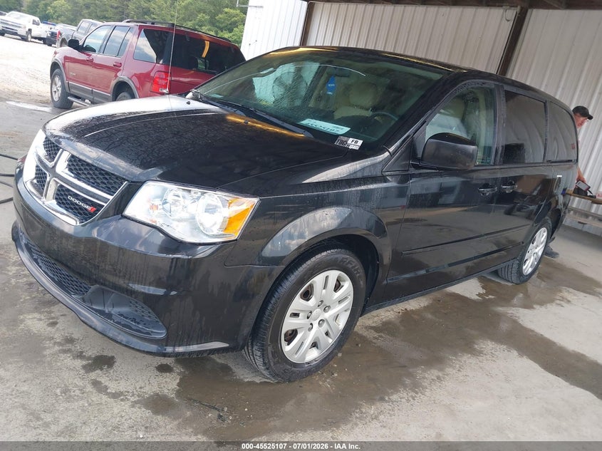 2014 Dodge Grand caravan VIN 2C4RDGBG3ER353196 IAAI salvage auction — NORMAL WEAR, Sf97 (Washington), sold $7,950 on 2026-09-09 (photo 2)