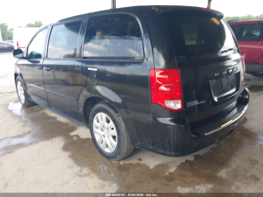 2014 Dodge Grand caravan VIN 2C4RDGBG3ER353196 IAAI salvage auction — NORMAL WEAR, Sf97 (Washington), sold $7,950 on 2026-09-09 (photo 3)