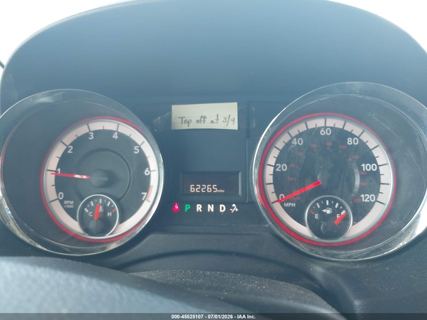 2014 Dodge Grand caravan VIN 2C4RDGBG3ER353196 IAAI salvage auction — NORMAL WEAR, Sf97 (Washington), sold $7,950 on 2026-09-09 (photo 7)