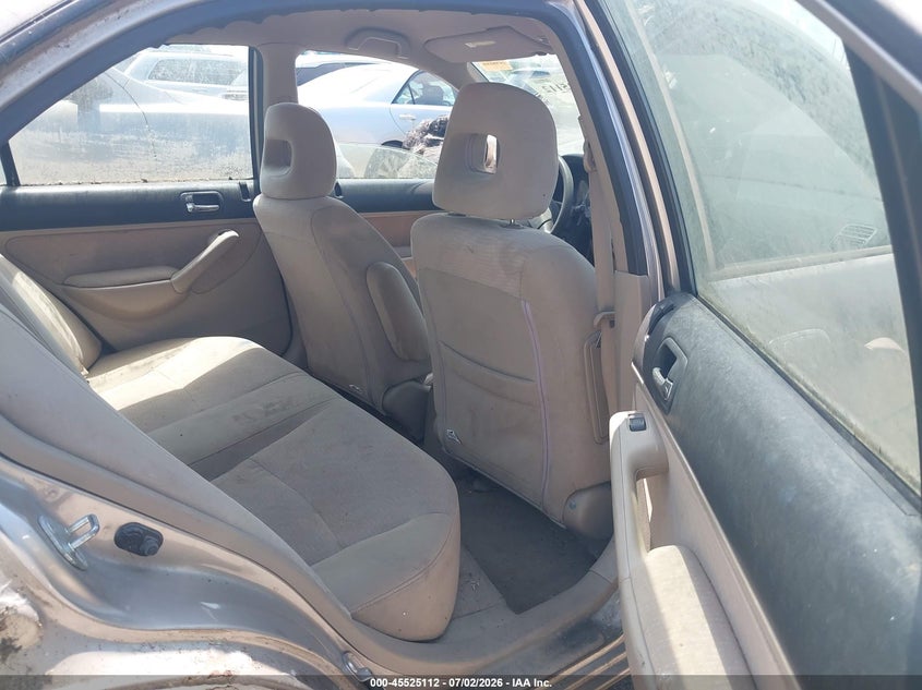 2003 Honda Civic hybrid VIN JHMES95653S007406 IAAI salvage auction — NORMAL WEAR, Original (Ohio), sold $275 on 2026-07-14 (photo 8)