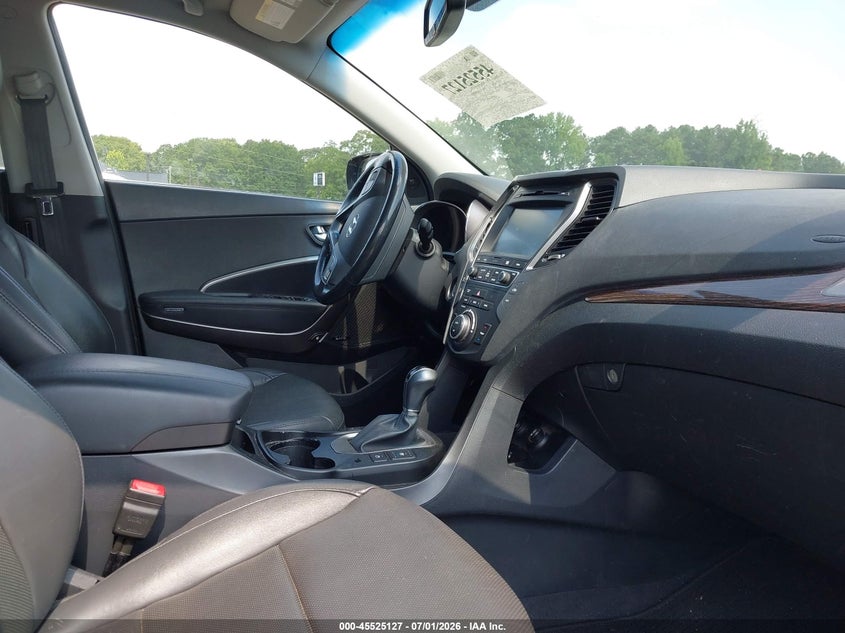 2017 Hyundai Santa fe VIN 5XYZW4LA0HG406626 IAAI salvage auction — NORMAL WEAR, Repossession Paperwork (Georgia), sold $25 on 2026-07-29 (photo 5)